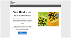 Desktop Screenshot of bastitext.se