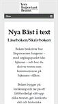 Mobile Screenshot of bastitext.se