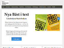 Tablet Screenshot of bastitext.se